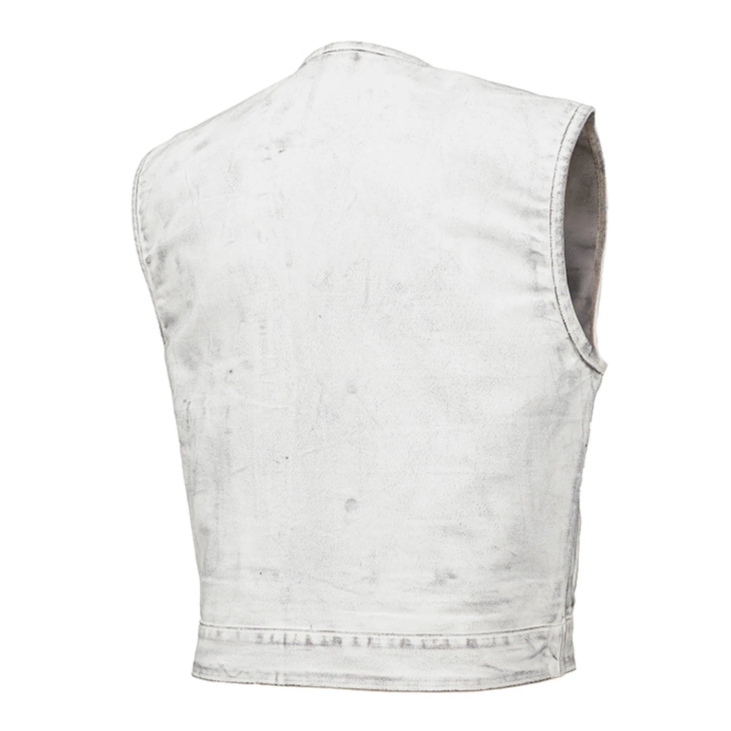 Desert Drifter Summer Spark Lowcut Men's Canvas Motorcycle Vest