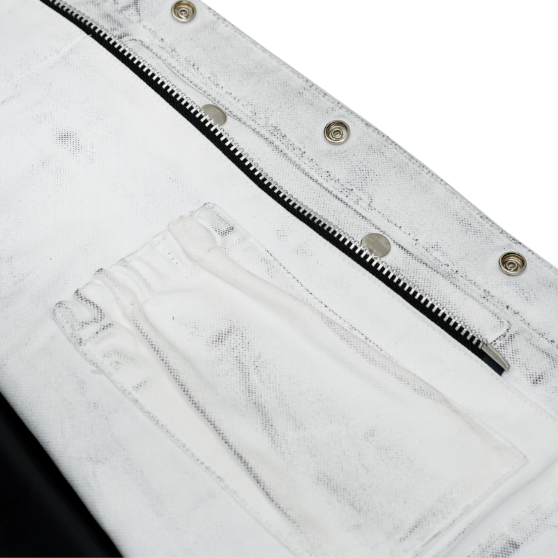 Desert Drifter Summer Spark Lowcut Men's Canvas Motorcycle Vest