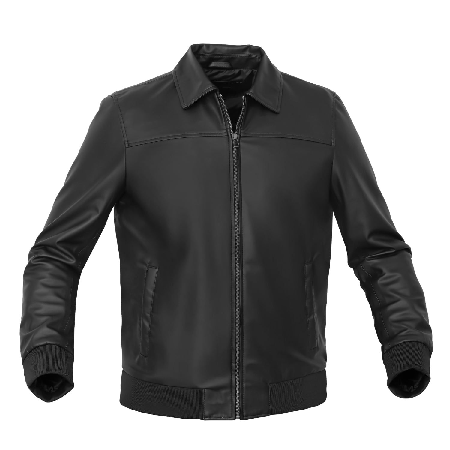 Ravven Men’s Faux Leather Motorcycle Jacket