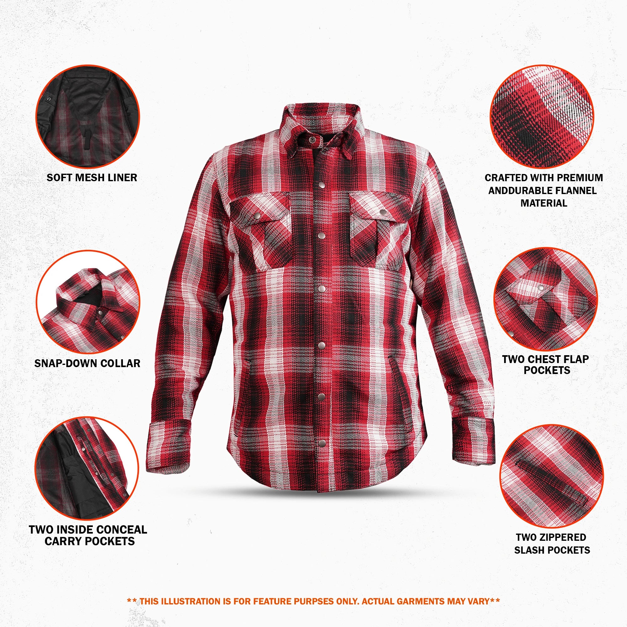 Roots66 - Men’s Armored Flannel Shirt