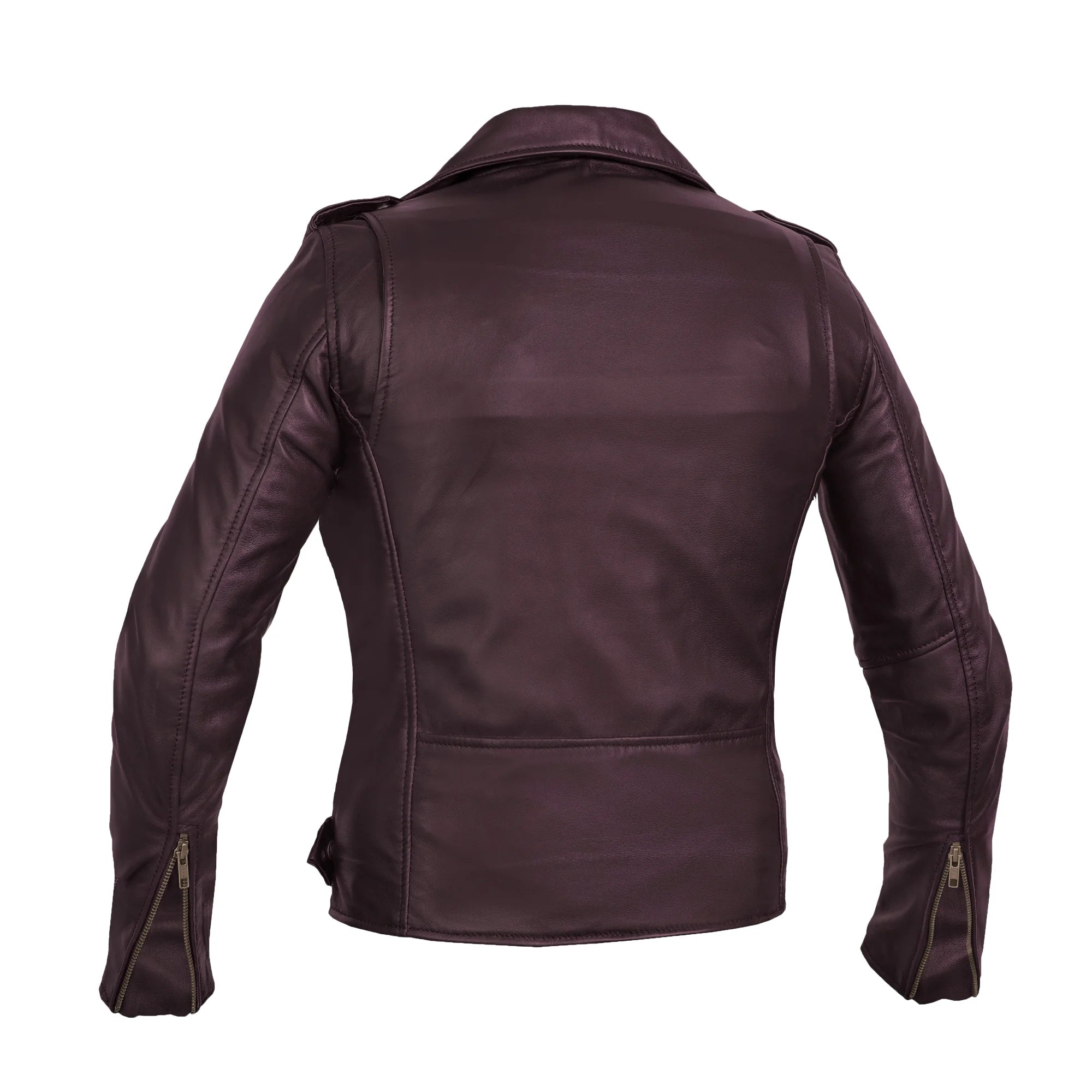 Rose Glow™ Women's Leather Motorcycle Jacket