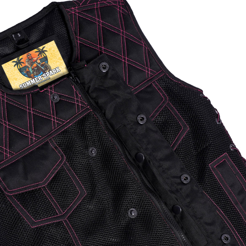 Sunflare Women’s Motorcycle Summer Spark Mesh Vest