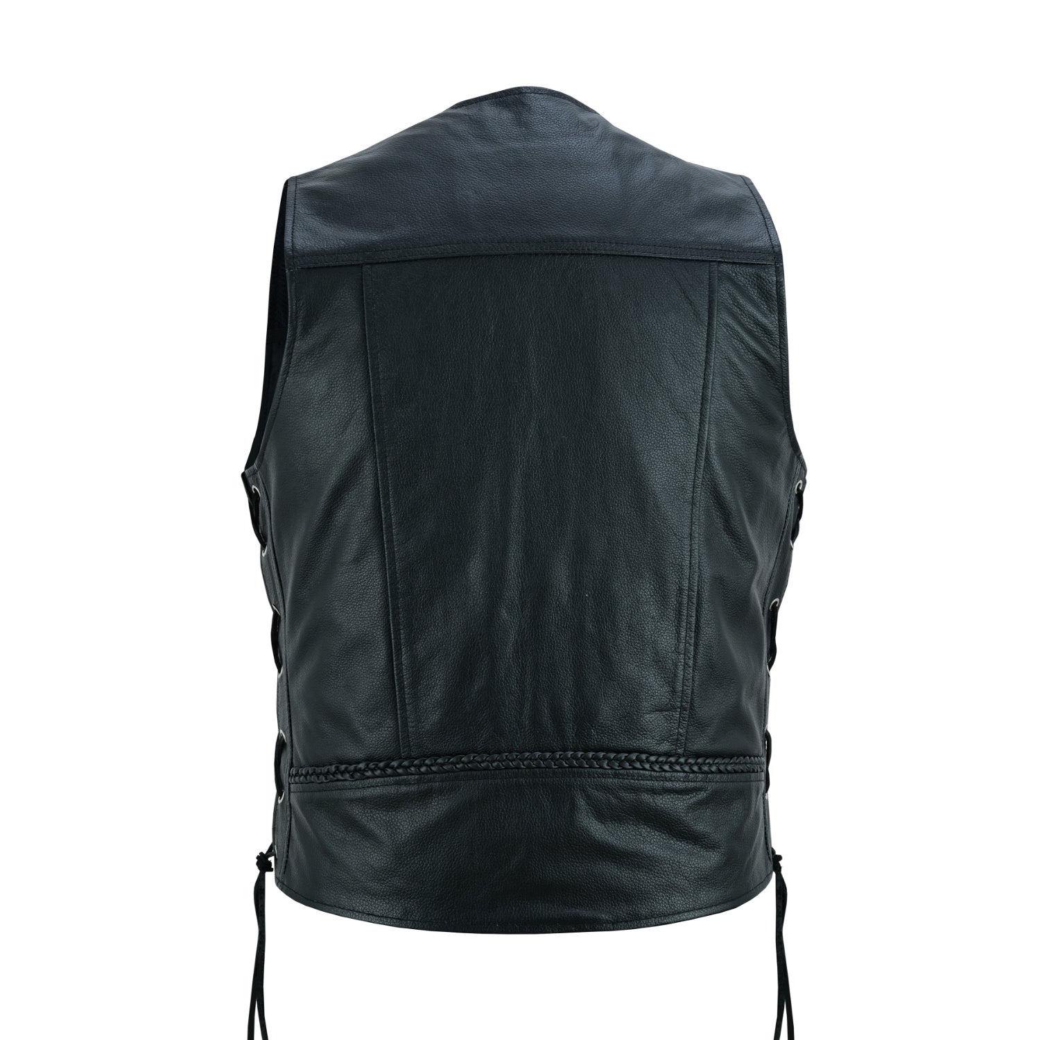 Forge - Men's Motorcycle Leather Vest