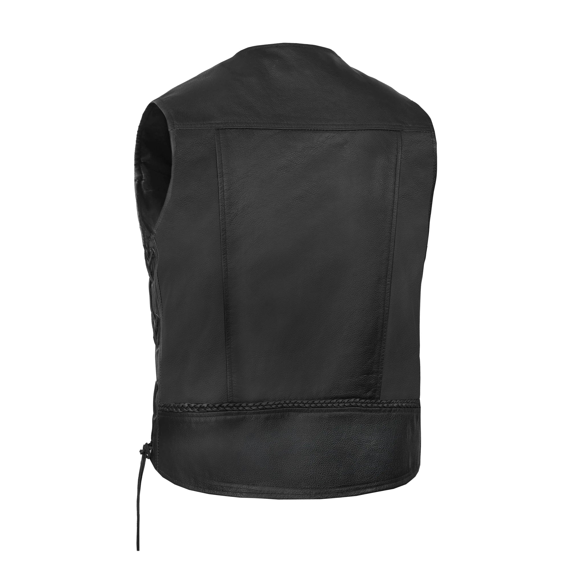 Rustler™ - Men's Motorcycle Leather Vest