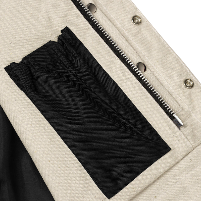 Lava Racer Lowcut Summer Spark Men's Canvas Motorcycle Vest