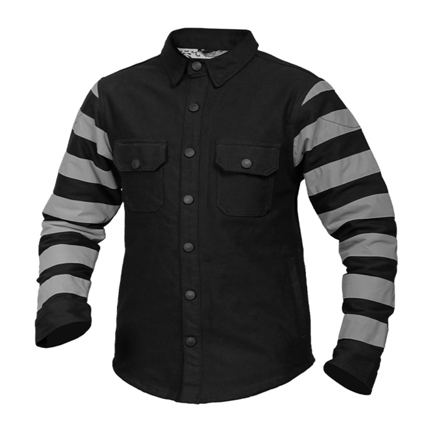 Dark Devil™ Men's Canvas Shirt with Reflective Safety