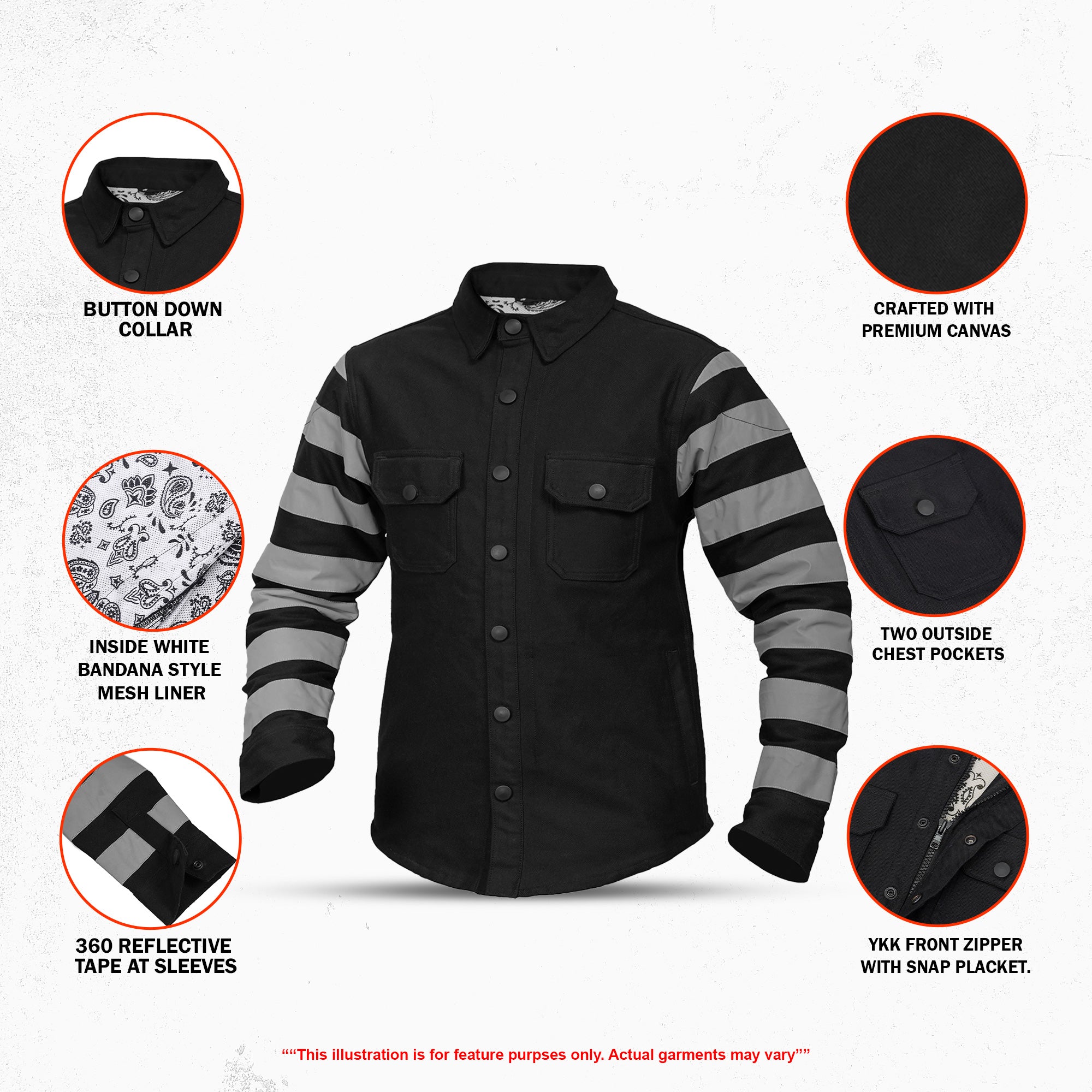Dark Devil – Men’s Canvas Shirt