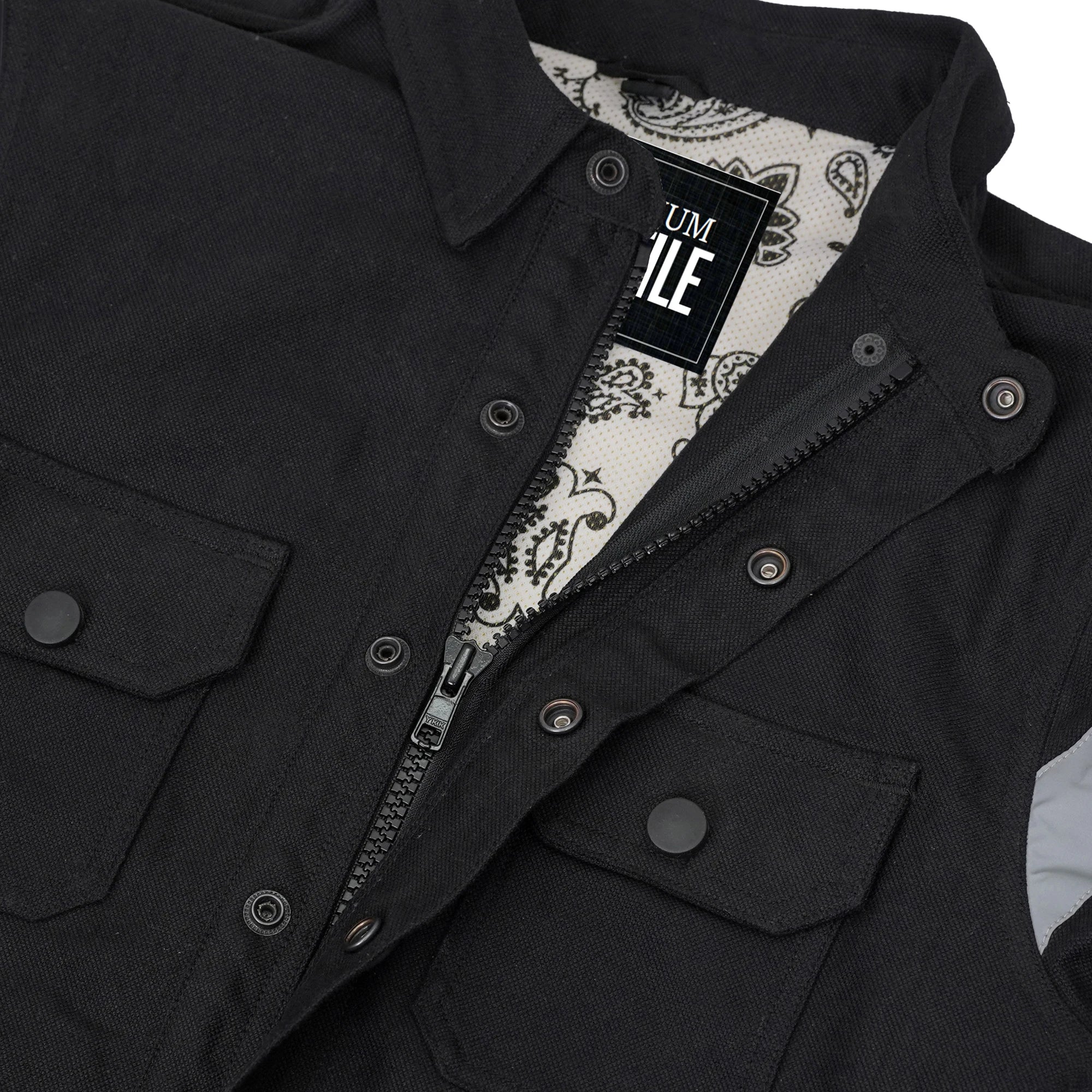 Dark Devil™ – Men’s Motorcycle Canvas Shirt