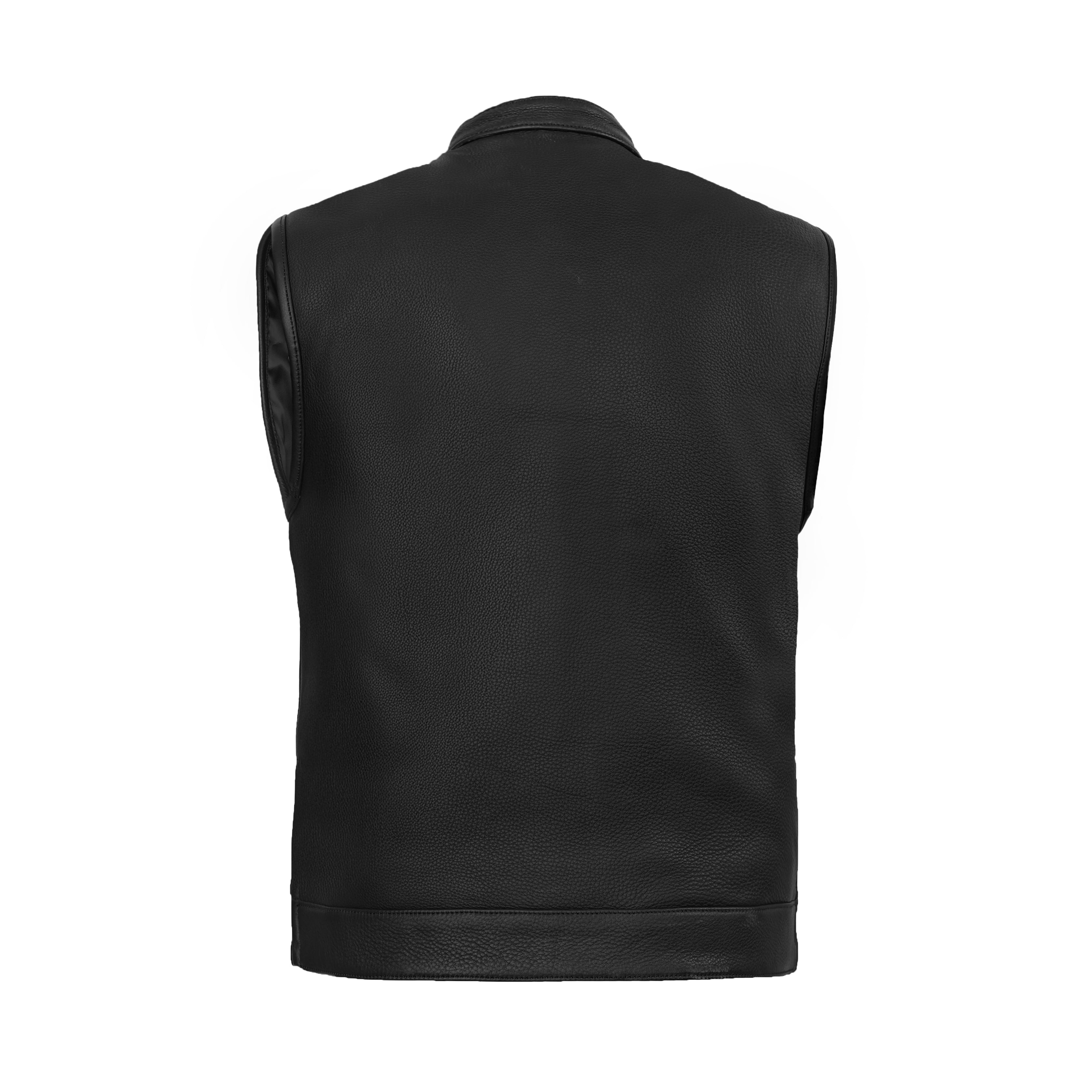 Shockster – Men’s Motorcyale Leather Vest