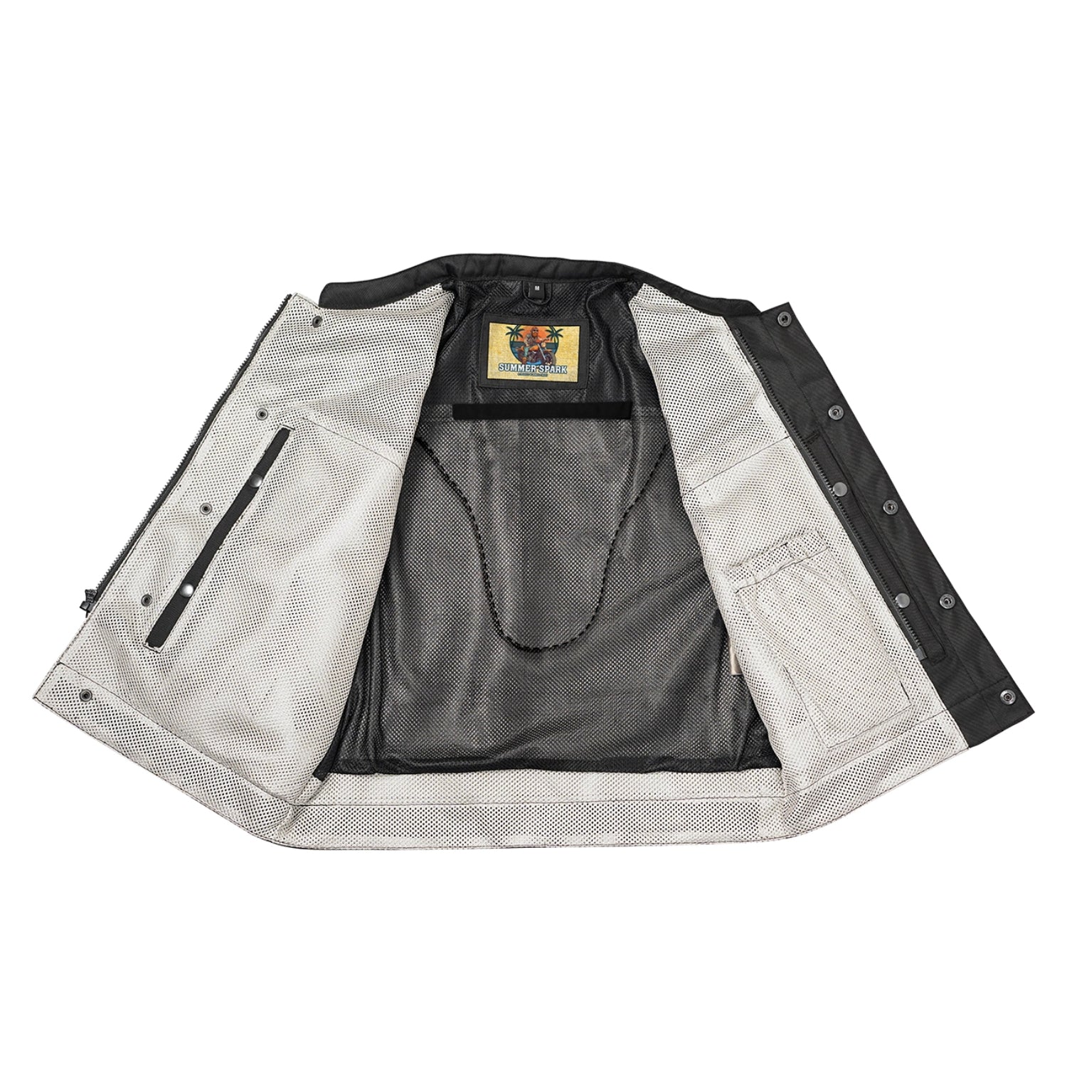 Lowcut Summer Spark™ Men’s Motorcycle Mesh Vest
