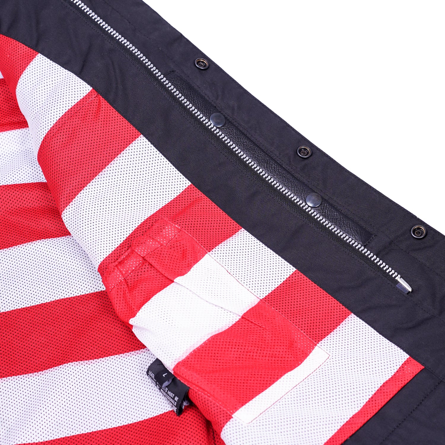 Star Shield Men’s Motorcycle Leather Vest