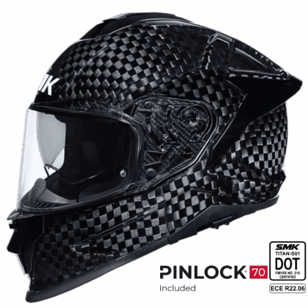 SMK-TGLC TITAN S01 GLCA200 CARBON 70PI