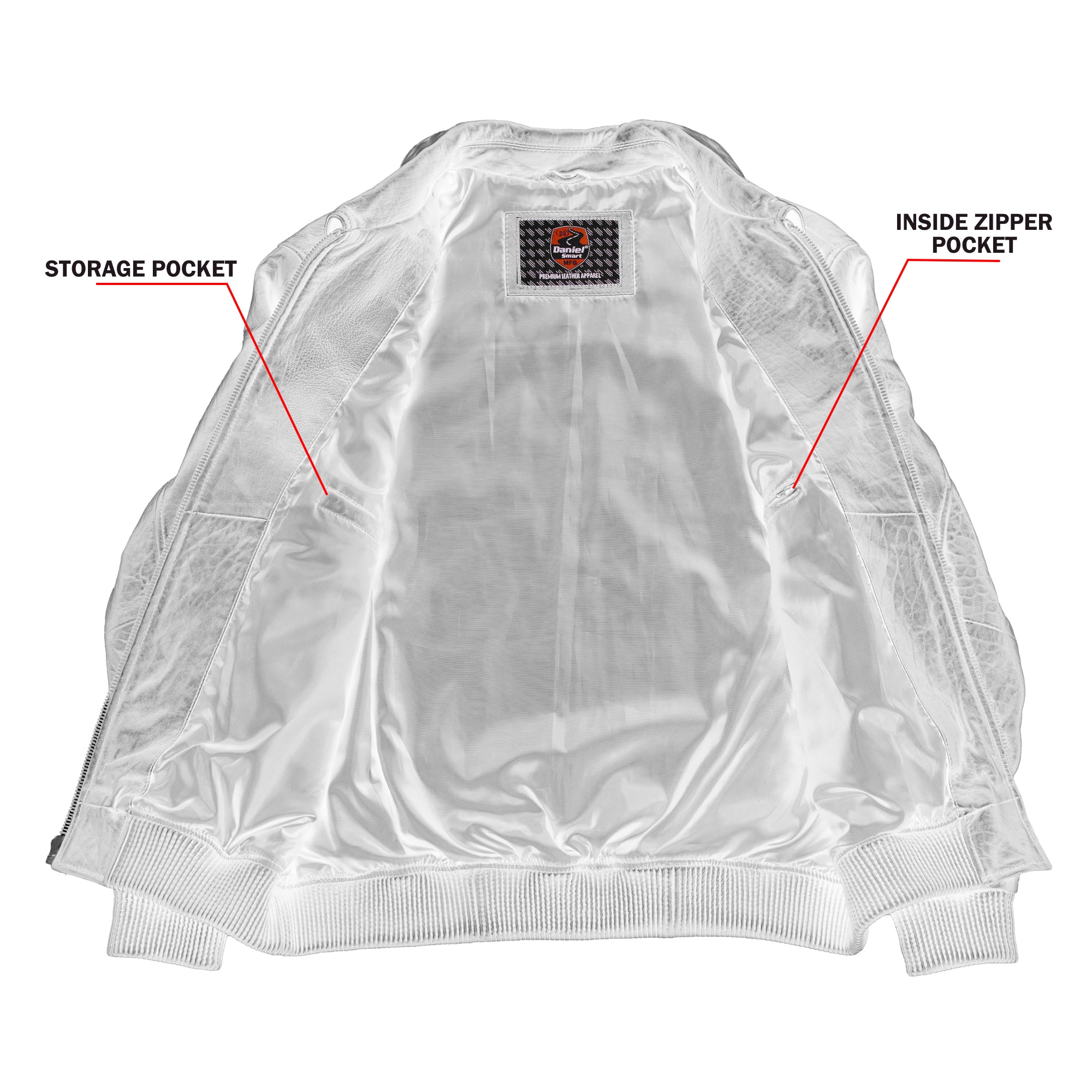 Rapter™ Men's Leather Motorcycle Jacket