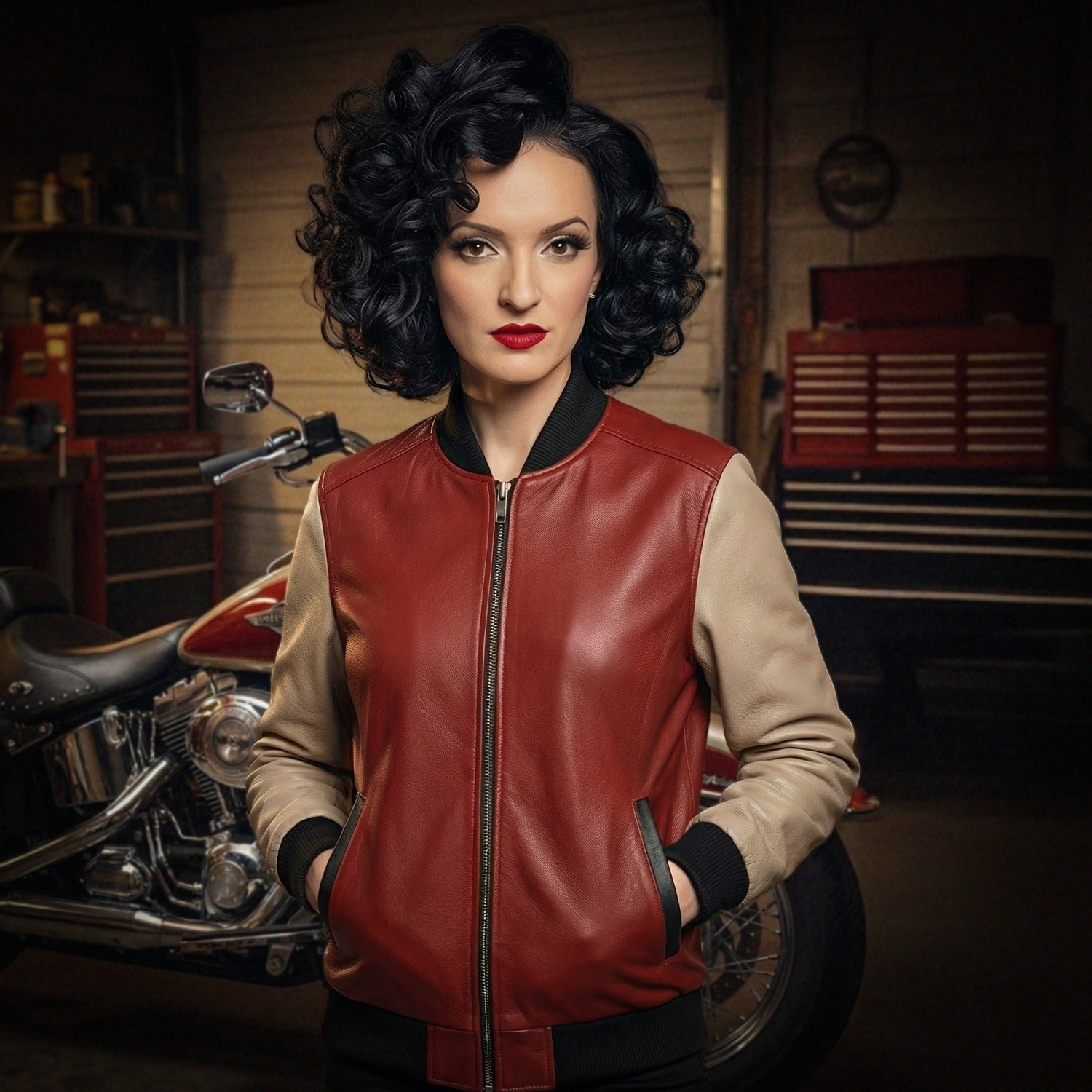 WOMEN CUSTOM BOMBER JACKET