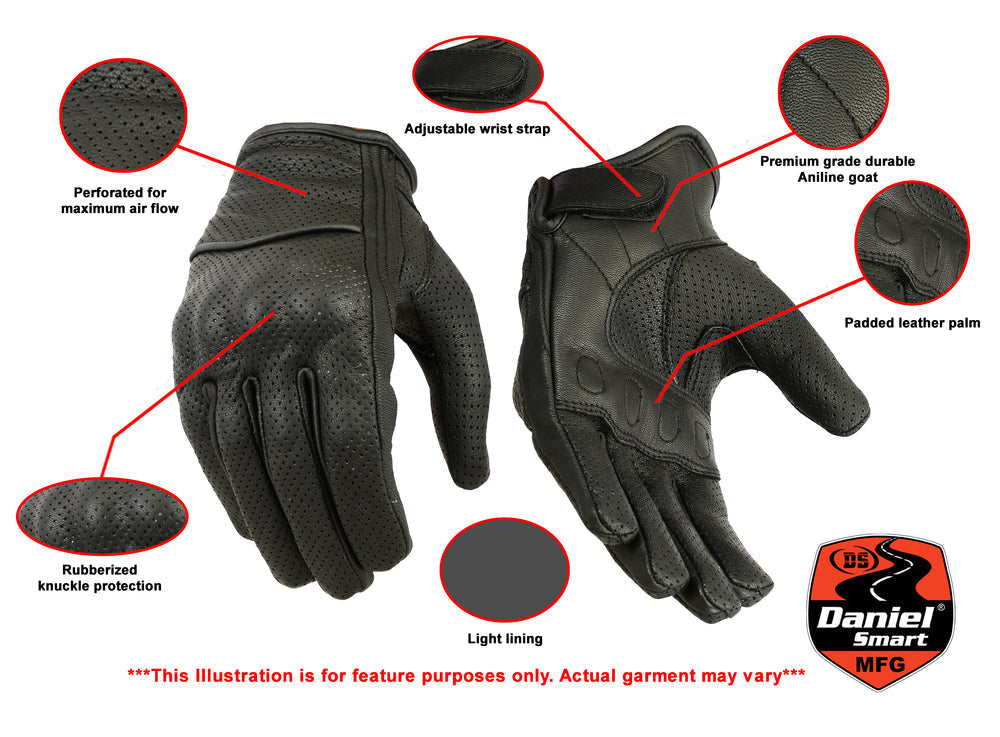 AirFlow Rider - Women's Lightweight Gloves-Womens Lightweight Gloves-Daniel Smart Mfg - Retail