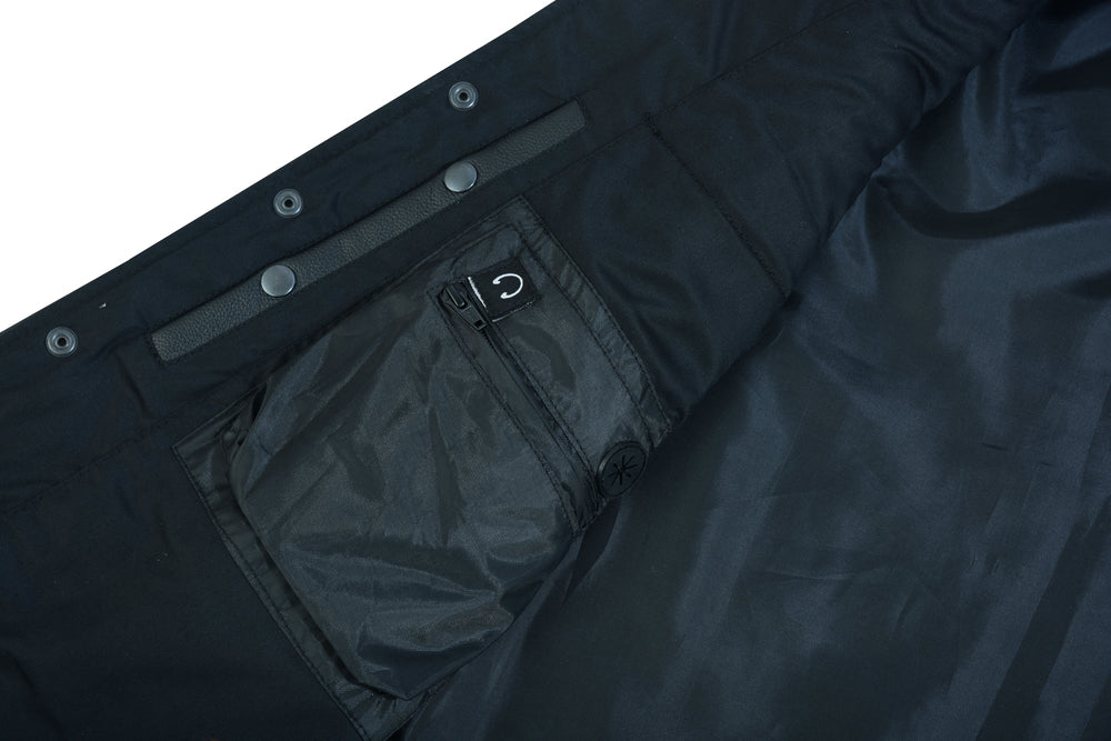 Altura - Men's Motorcycle Leather Vest-Mens Leather Vests-Daniel Smart Mfg - Retail