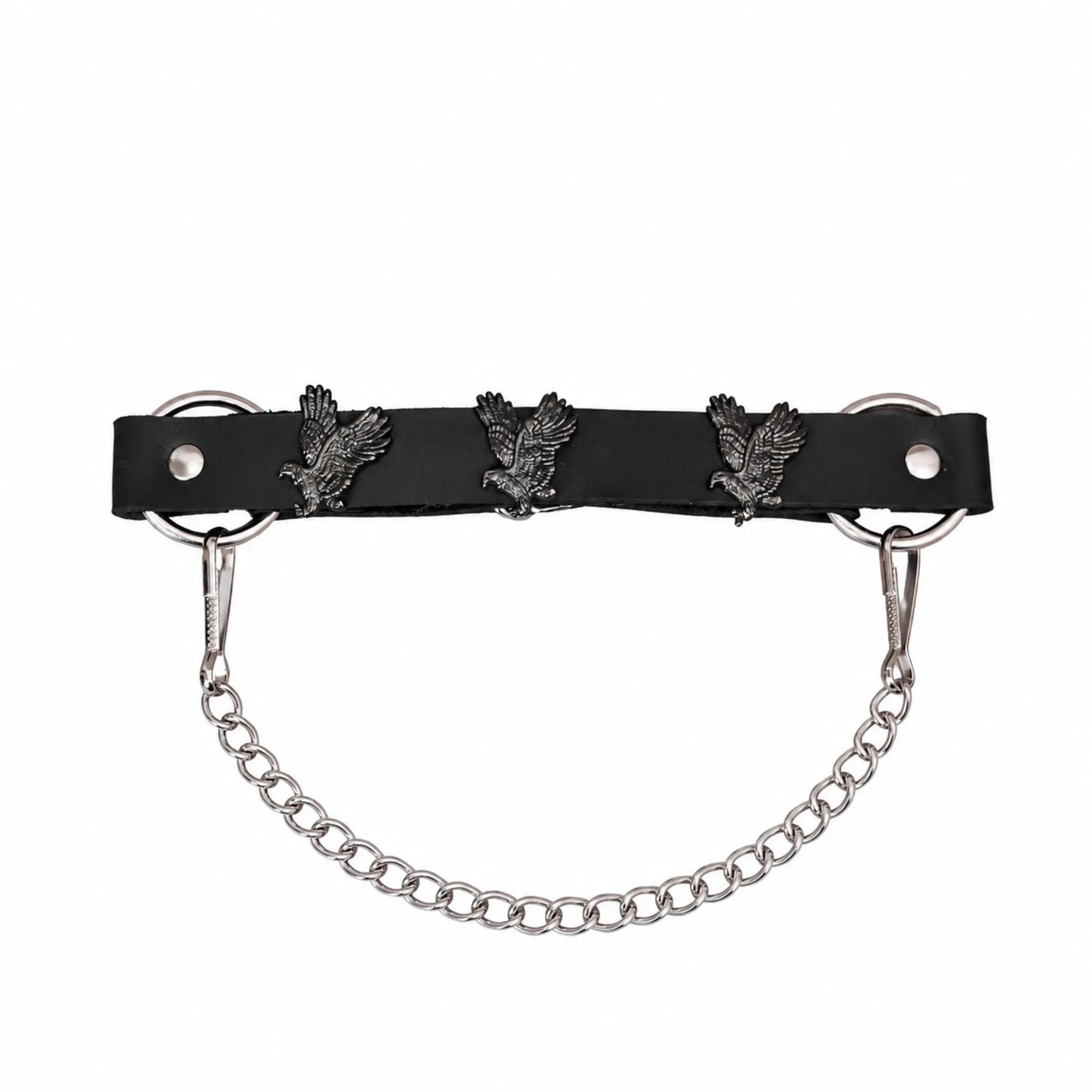 Boot Chain - Gunmetal Eagle Flight