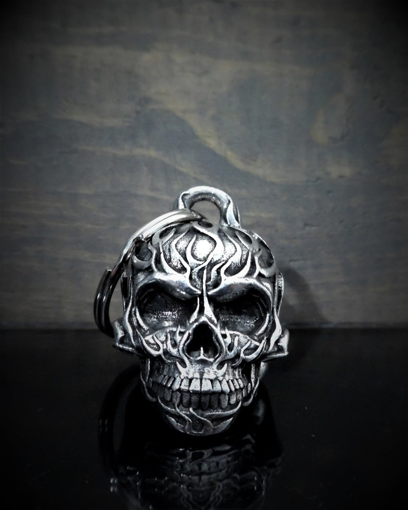 BB-53 Flame Skull Bell-Bravo Bells-Daniel Smart Mfg - Retail