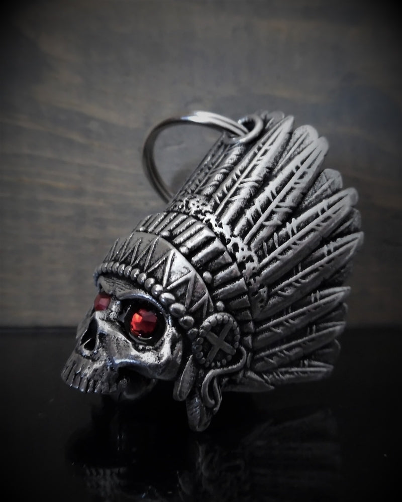 BB-74 Indian Skull Diamond Bell-Bravo Bells-Daniel Smart Mfg - Retail