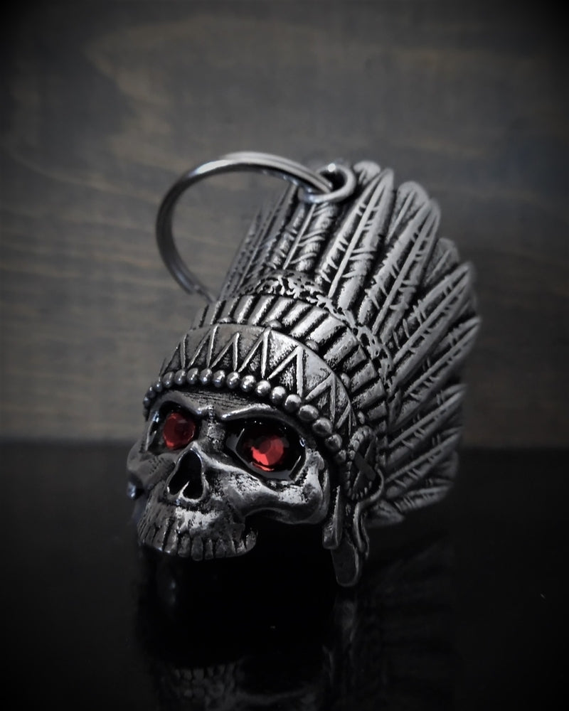 BB-74 Indian Skull Diamond Bell-Bravo Bells-Daniel Smart Mfg - Retail