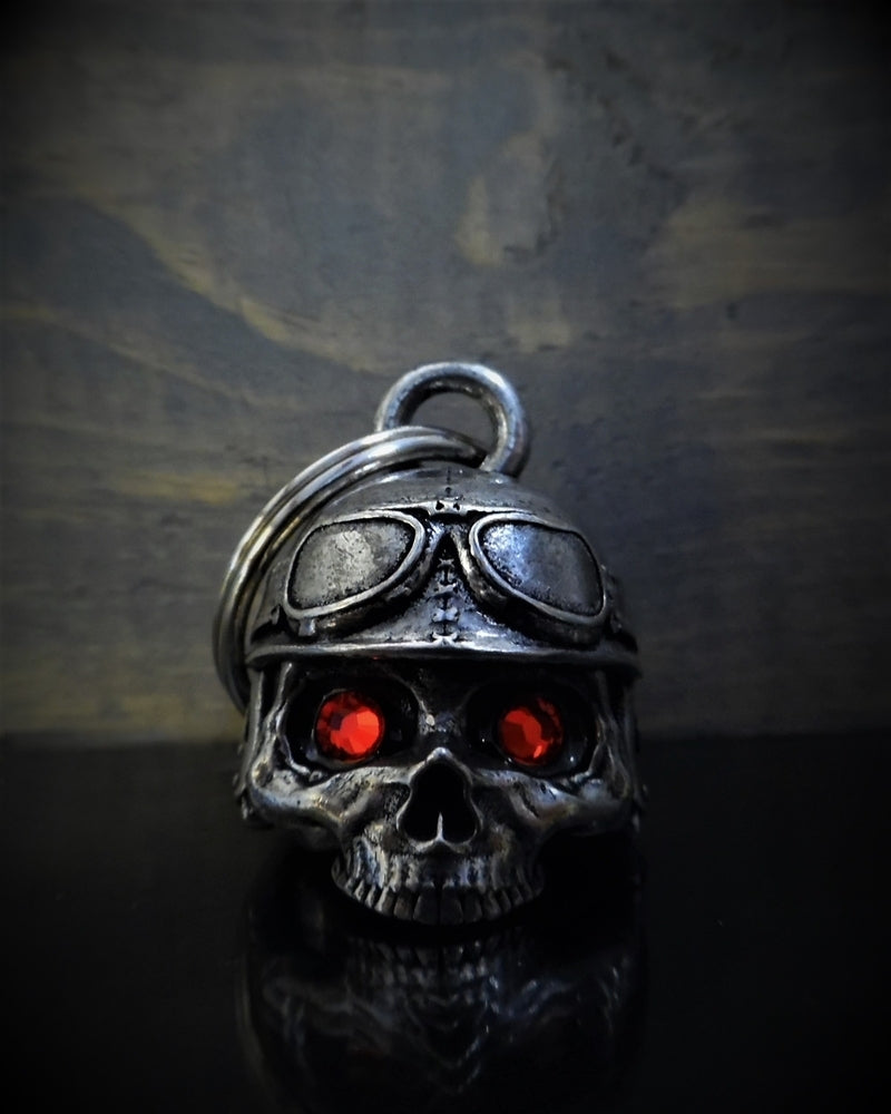 BB-76 Motorcycle Helmet Skull Diamond Bell-Bravo Bells-Daniel Smart Mfg - Retail