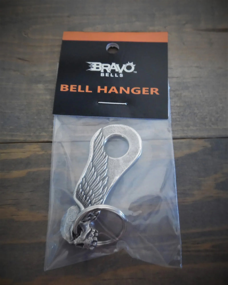 BBH-03 Skull Wing Bell Hanger-Bravo Bells-Daniel Smart Mfg - Retail