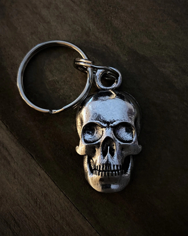BBK-01 Evil Skull Keychain-Wallet Chains/Key Leash-Daniel Smart Mfg - Retail