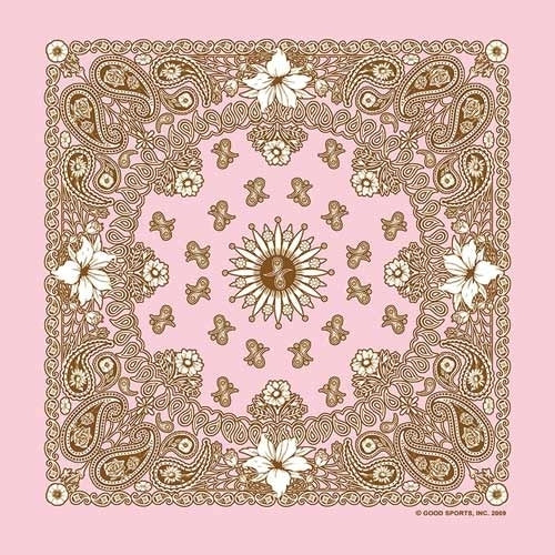 BD2513 Bandana Paisley Floral GS-Bandanas-Daniel Smart Mfg - Retail