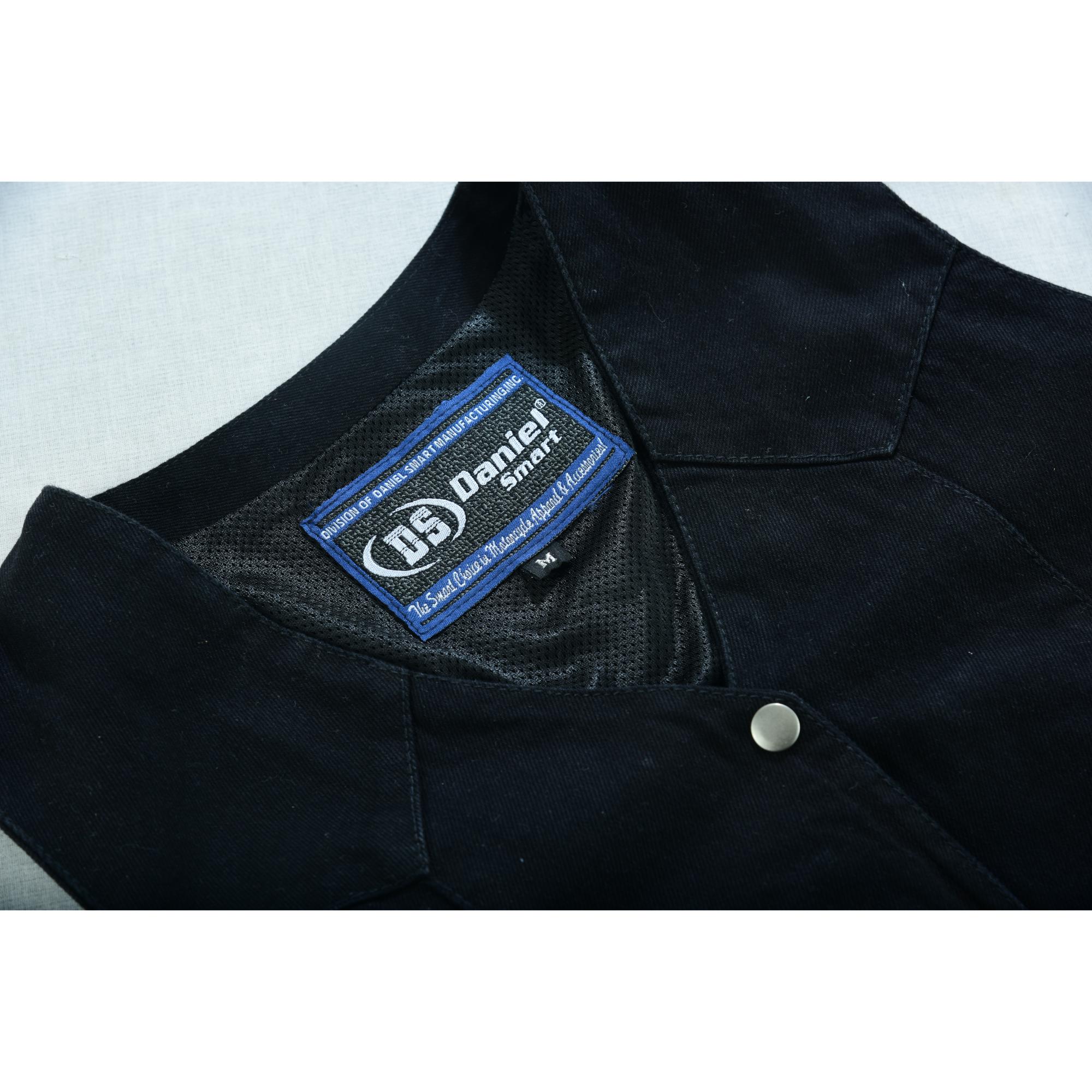 Beatrix - Women's Denim Vest-Womens Denim Vests-Daniel Smart Mfg - Retail