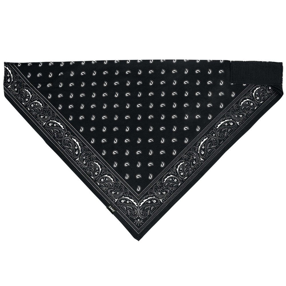 BL101 Bandann SportFlex(tm) Series, Black Paisley-Bandanas-Daniel Smart Mfg - Retail