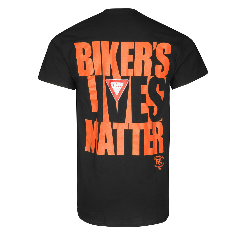 Black Fury - Men's Motorcycle T-shirt-Mens Shirts-Daniel Smart Mfg - Retail