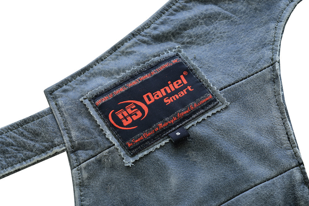 Blaze Bound - Unisex Motorcycle Leather Chaps-Unisex Chaps & Pants-Daniel Smart Mfg - Retail
