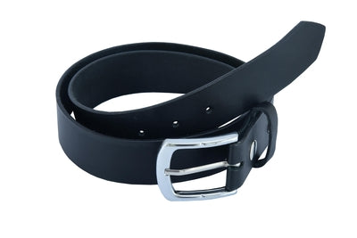 BLT2013 The Iconic Black Genuine Leather Belt-Belts-Daniel Smart Mfg - Retail