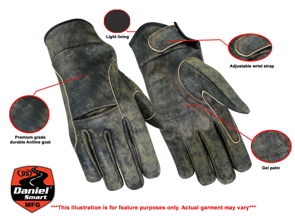 BrownCruze - Men's Lightweight Gloves-Mens Lightweight Gloves-Daniel Smart Mfg - Retail