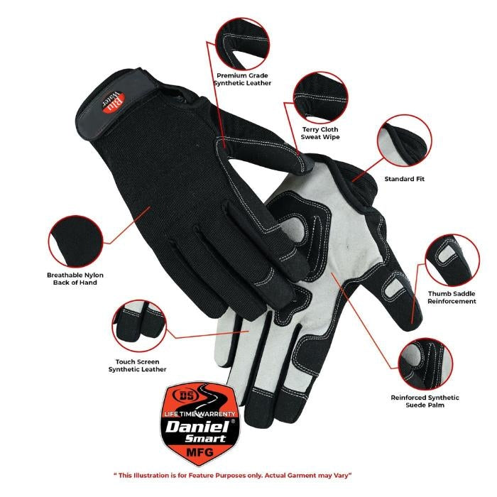 BW2702 Action Master-Safety Gloves-Daniel Smart Mfg - Retail