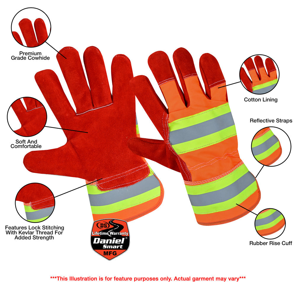 BW2704 Safety Glow-Safety Gloves-Daniel Smart Mfg - Retail