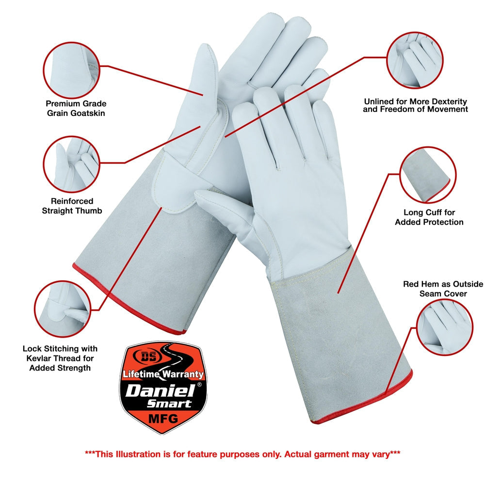 BW2707 SPARK MASTER-Welding Gloves-Daniel Smart Mfg - Retail