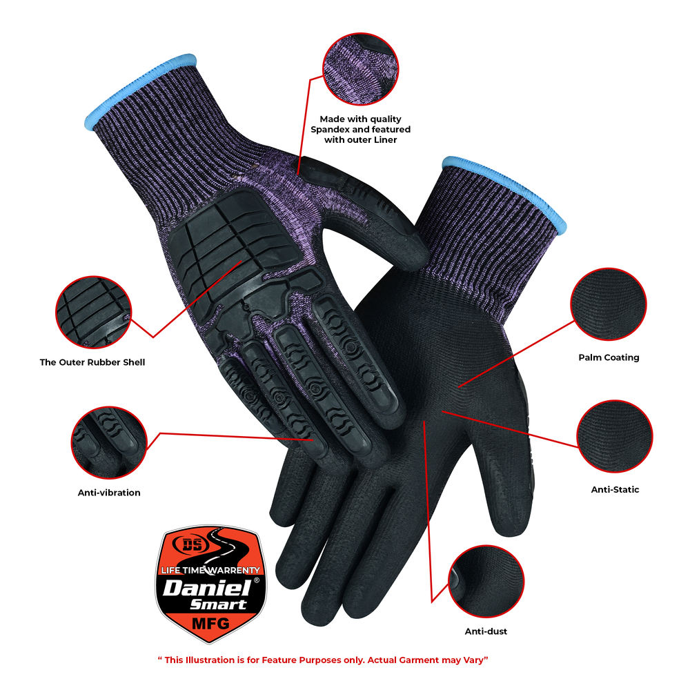BW2725 Rigshield-Safety Gloves-Daniel Smart Mfg - Retail