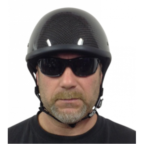 CarbonAir Rocker: Dual-Brim Carbon Fiber Half Badass Helmet CarbonAir Rocker: Dual-Brim Carbon Fiber Half Badass Helmet