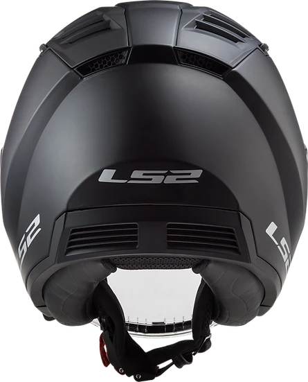 Copter Solid Open Face Motorcycle Helmet W/ SunShield Matte Black-Helmets-Daniel Smart Mfg - Retail