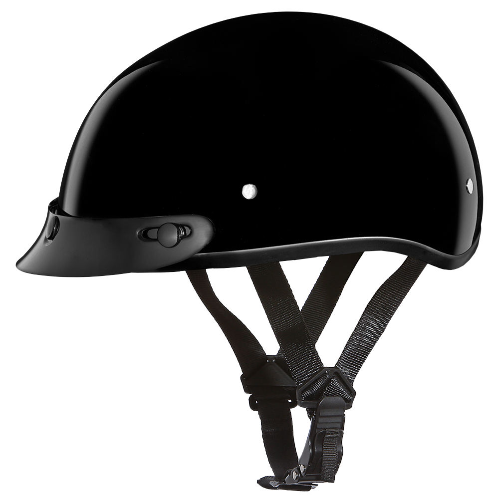 DOT Approved Daytona Skull Cap Half Shell Motorcycle Helmet
