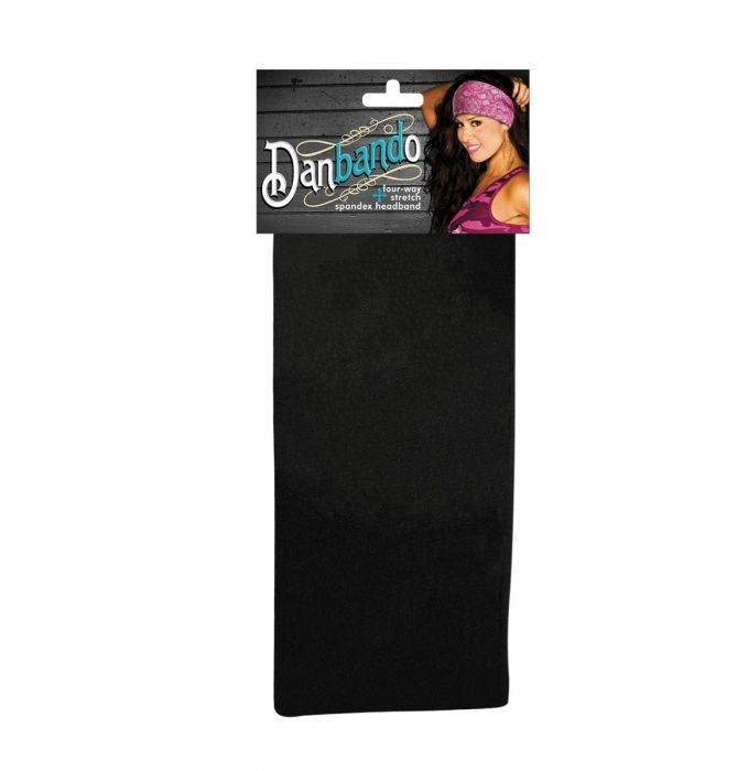 DBD009 Black Danbando-Headwraps-Daniel Smart Mfg - Retail