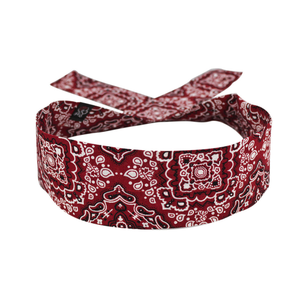 DC106 Cooldanna® Red Paisley-Head/Neck/Sleeve Gear-Daniel Smart Mfg - Retail