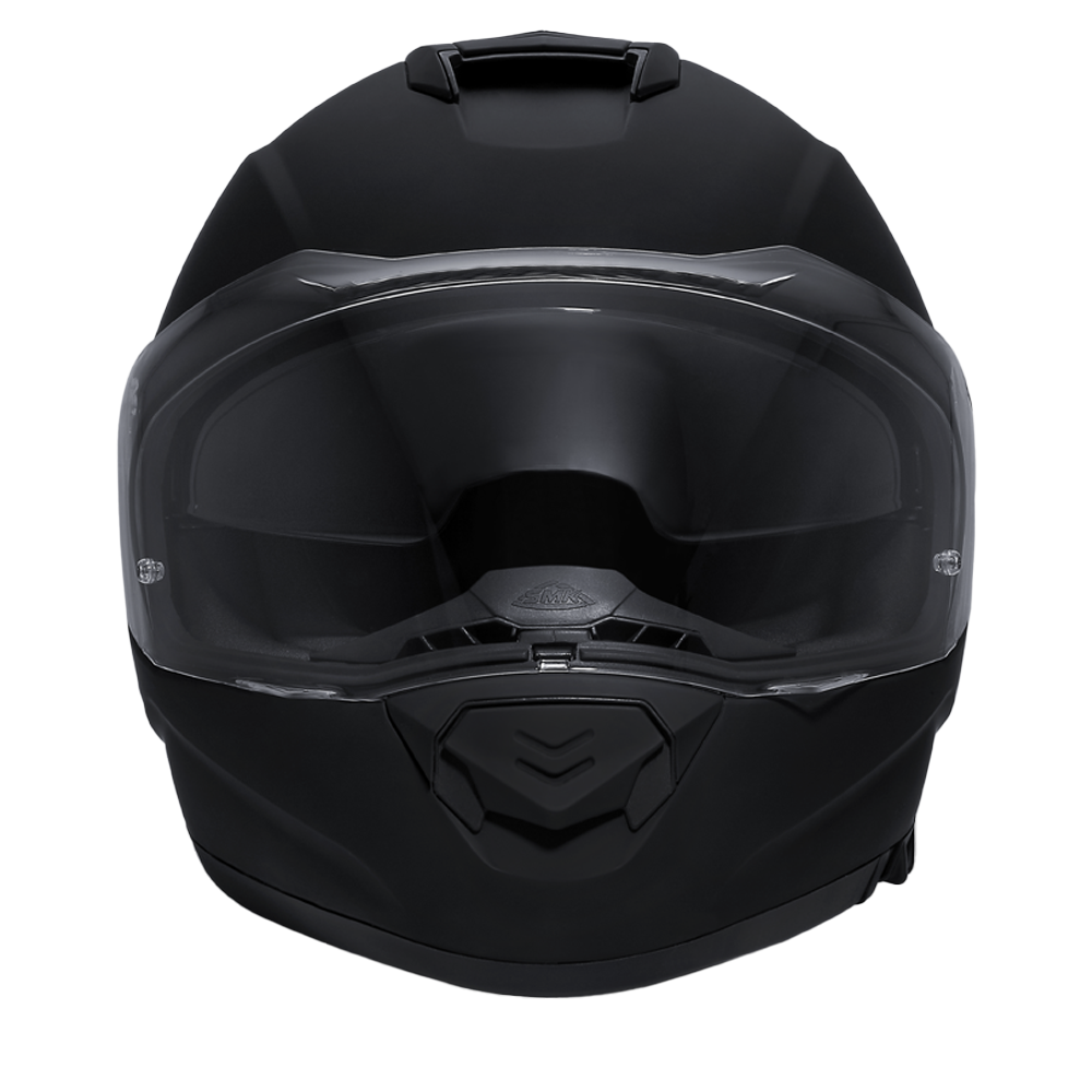 Daytona Detour Full Face Motorcycle Helmet - DOT Certified, Dual Visor, Street Bike Helmet, Men/Women/Youth - Dull Black