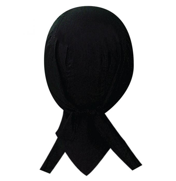 DELUXE-CDLX50 Solid Black - Danbanna Deluxe-Headwraps-Daniel Smart Mfg - Retail