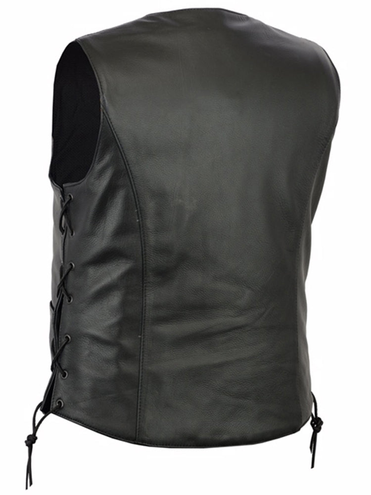 Snare - Women's Leather Vest Daniel Smart Manufacturing