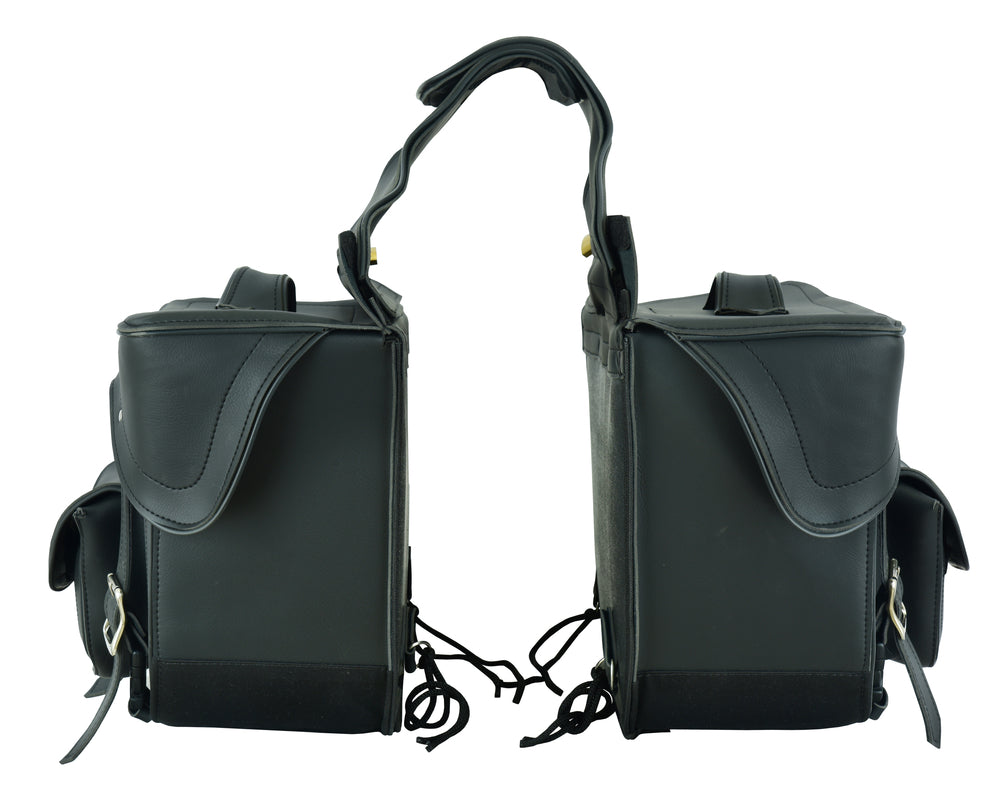 DS322 Two Strap Saddle Bag-Saddle Bags-Daniel Smart Mfg - Retail