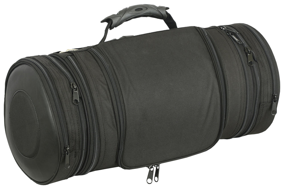 DS330 Premium Roll Top Bag-Sissy Bar Bags-Daniel Smart Mfg - Retail