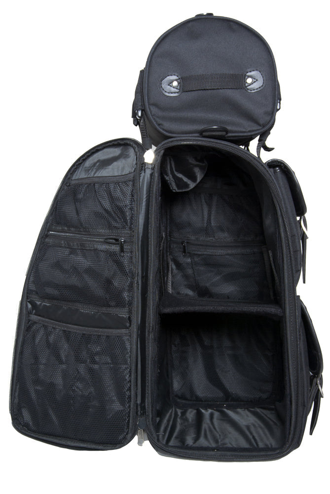 DS391 Updated Touring Sissy Bar Bag-Sissy Bar Bags-Daniel Smart Mfg - Retail