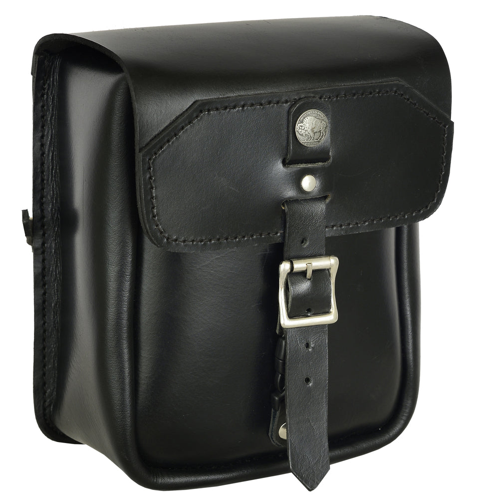 DS4020 Premium Leather Large Tool Bag for Sissybar-Sissy Bar Bags-Daniel Smart Mfg - Retail